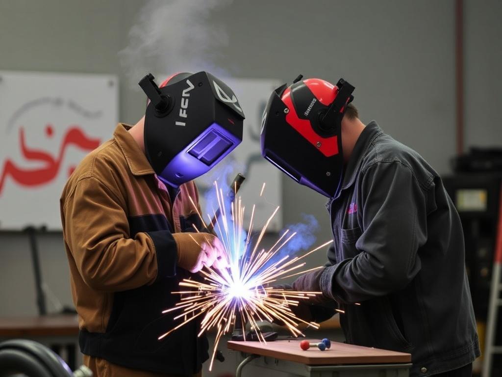 Welding training Welding trainingфото